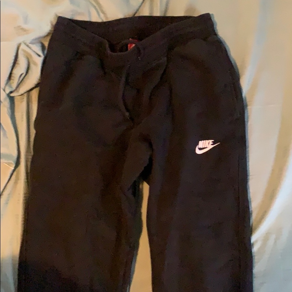 Boys Black Nike Pants